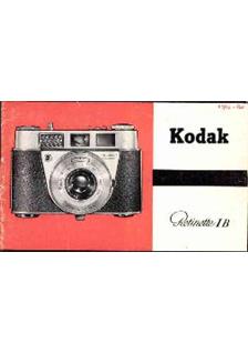 Kodak Retinette 1 B manual. Camera Instructions.